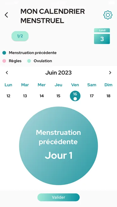 Screenshot di PERIODS