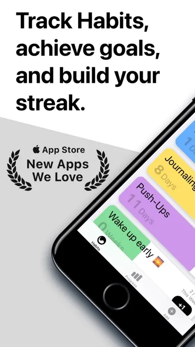 Capturas de tela do Leap Habits - Habit Tracker