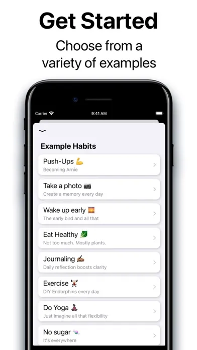 Capturas de tela do Leap Habits - Habit Tracker