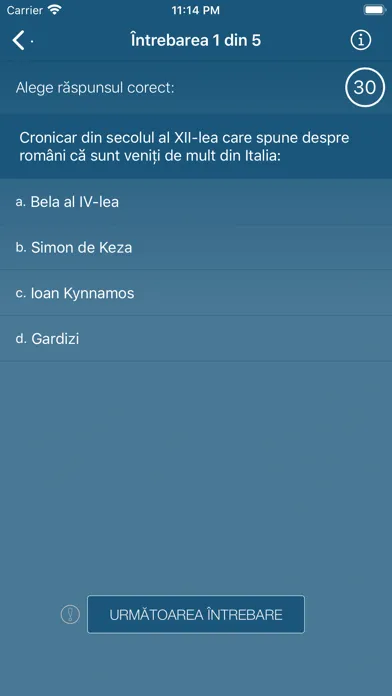 Capturas de pantalla de Admitere10 - teste grilă