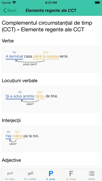 Română10 Gramatică应用截图