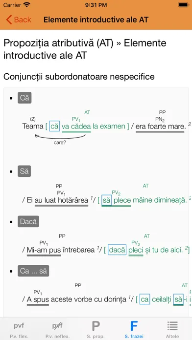 Română10 Gramatică应用截图