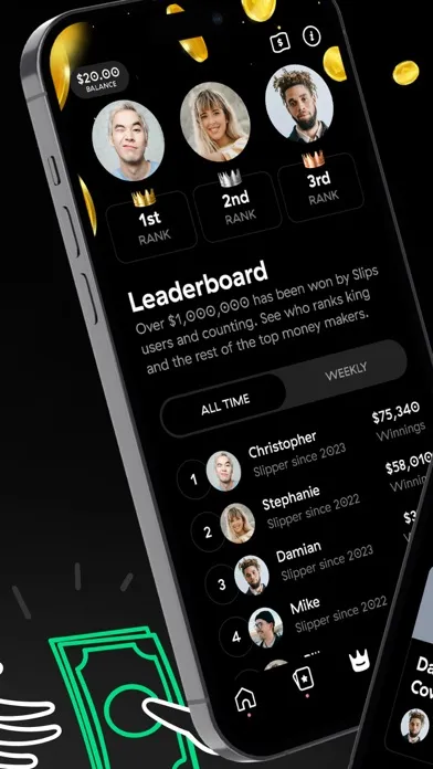 Скриншоты Slips - Lottery & Betting