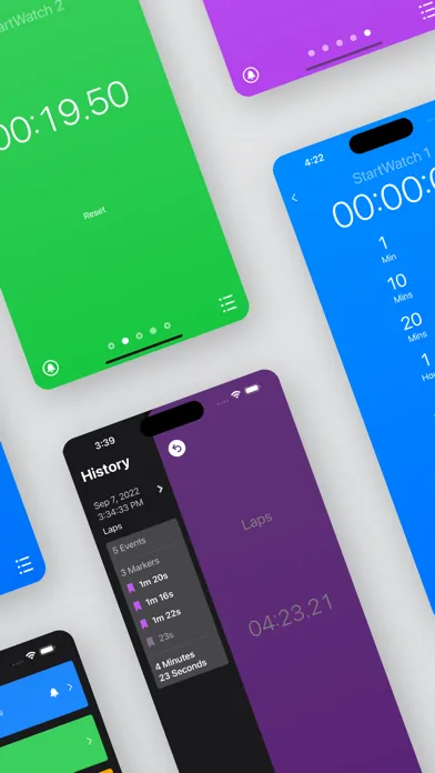 Скриншоты StartWatch - Instant Timers