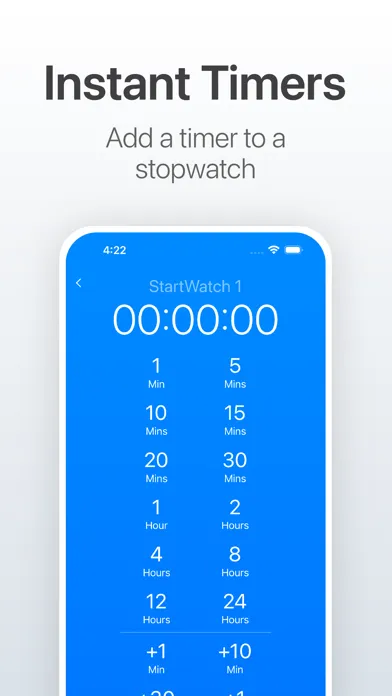 Скриншоты StartWatch - Instant Timers