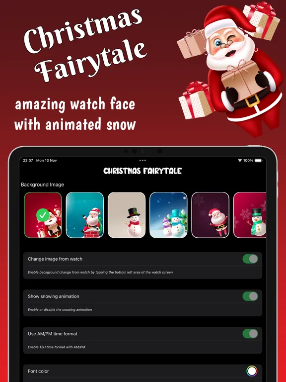 ภาพหน้าจอของ Christmas Fairytale iPad 
