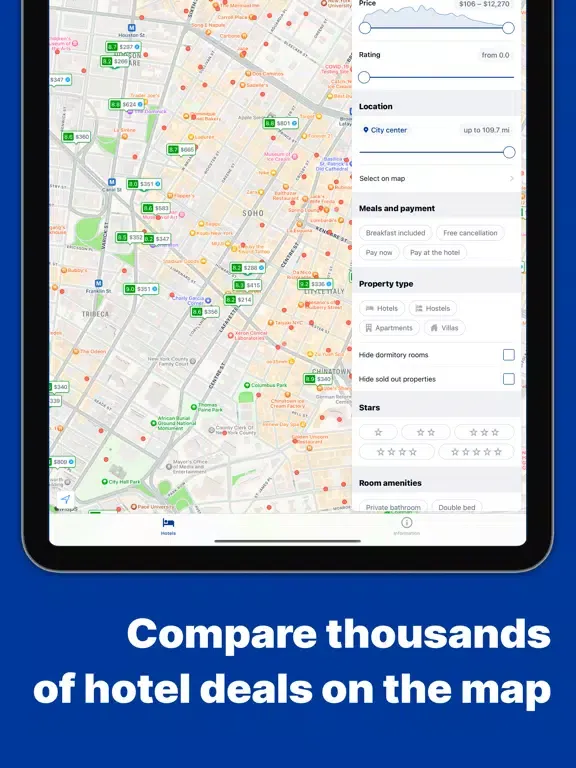 HotelHunt: Booking Hotels Easy iPad  سکرین شاٹس