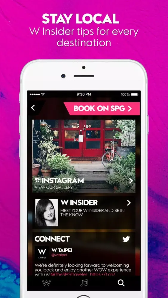 W Hotels Worldwide应用截图