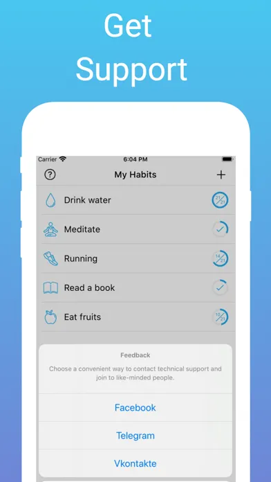 Captures d'écran de Habit Tracker & Daily Routine
