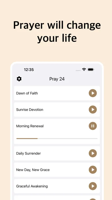 Pray 24: Prayer and Devotional应用截图