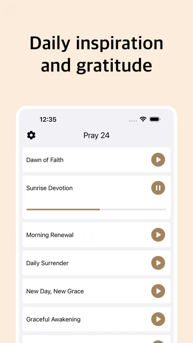 Pray 24: Prayer and Devotional应用截图