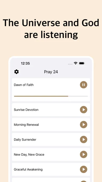 Pray 24: Prayer and Devotional应用截图