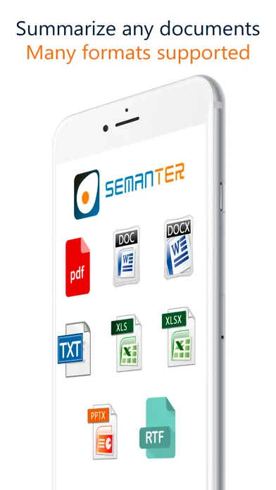 ภาพหน้าจอของ SemanTer Pro - Text summarizer