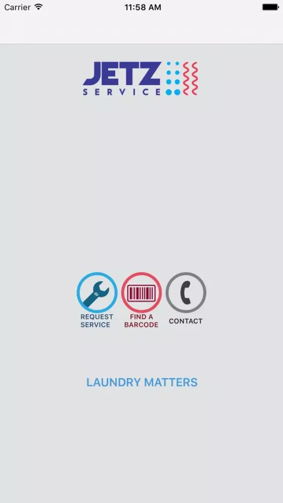 Ảnh chụp màn hình của Jetz Laundry App