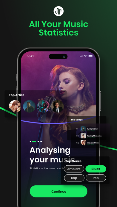 Statify: Spotify Music Stats應用截圖