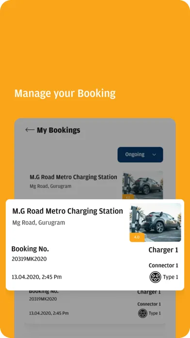 Capturas de pantalla de GMR Green EV Charging
