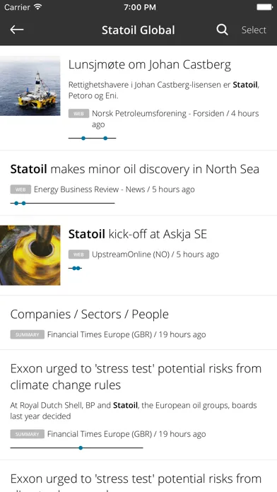 Equinor in the news应用截图