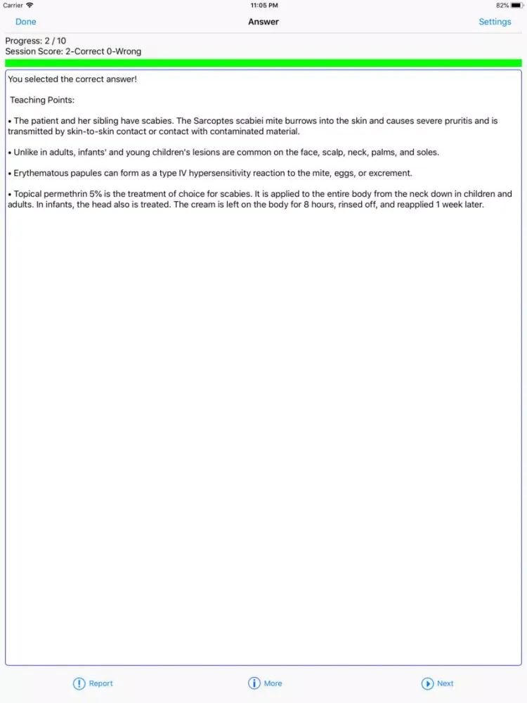 Capturas de pantalla de Pediatric Nurse CPN Review iPad 