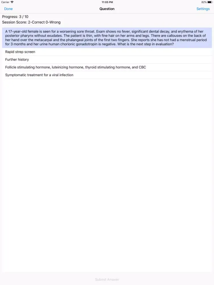 Capturas de pantalla de Pediatric Nurse CPN Review iPad 