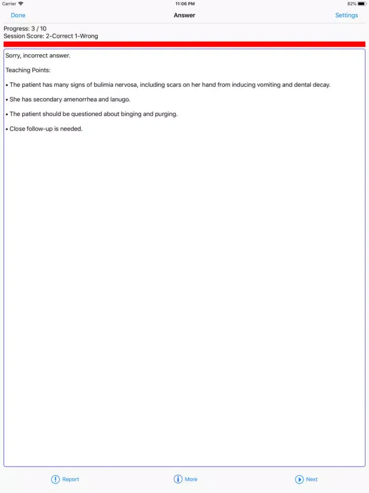 Capturas de pantalla de Pediatric Nurse CPN Review iPad 