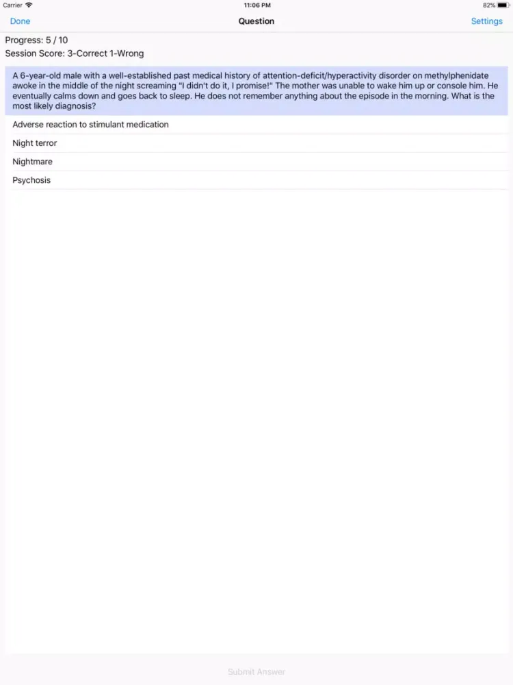 Capturas de pantalla de Pediatric Nurse CPN Review iPad 