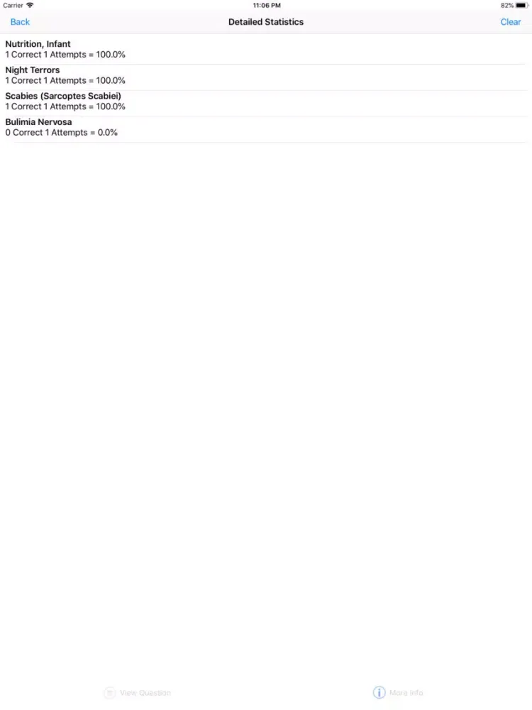 Capturas de pantalla de Pediatric Nurse CPN Review iPad 