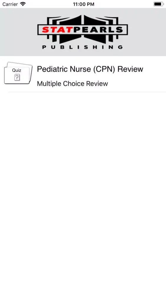 Capturas de pantalla de Pediatric Nurse CPN Review