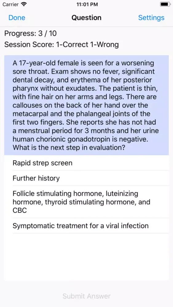 Capturas de pantalla de Pediatric Nurse CPN Review