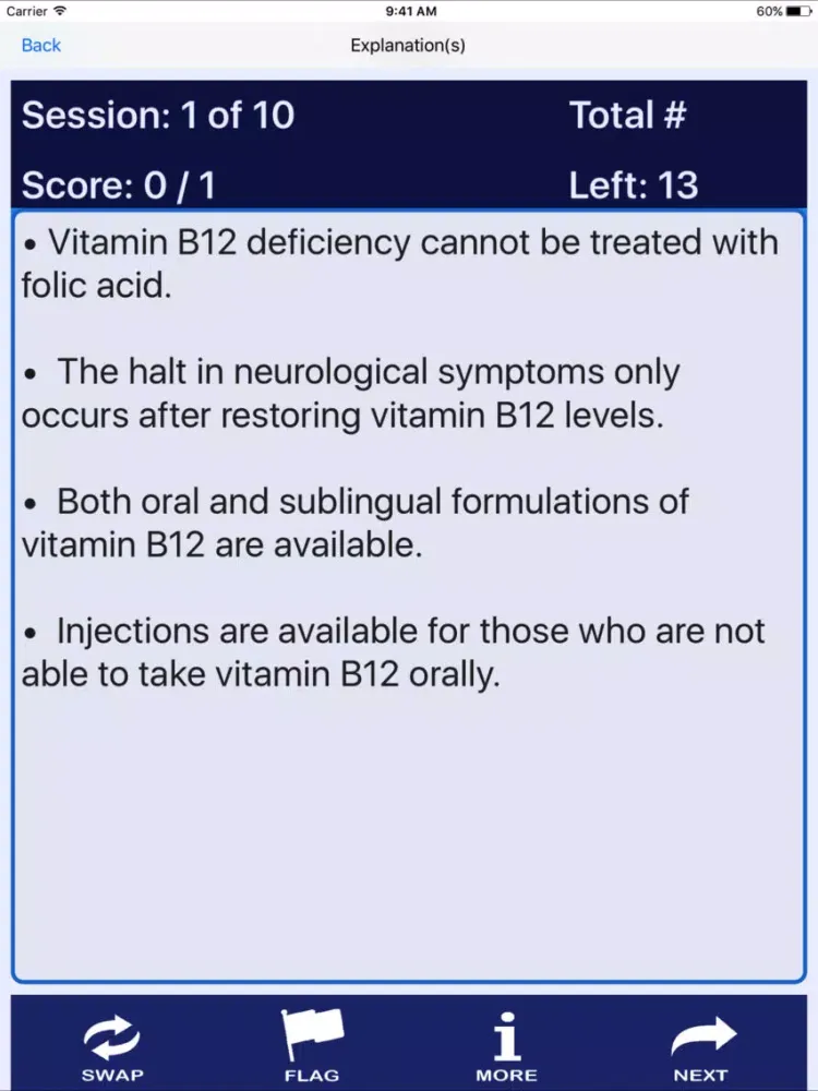 Registered Dietitian Certification Review iPad  スクリーンショット