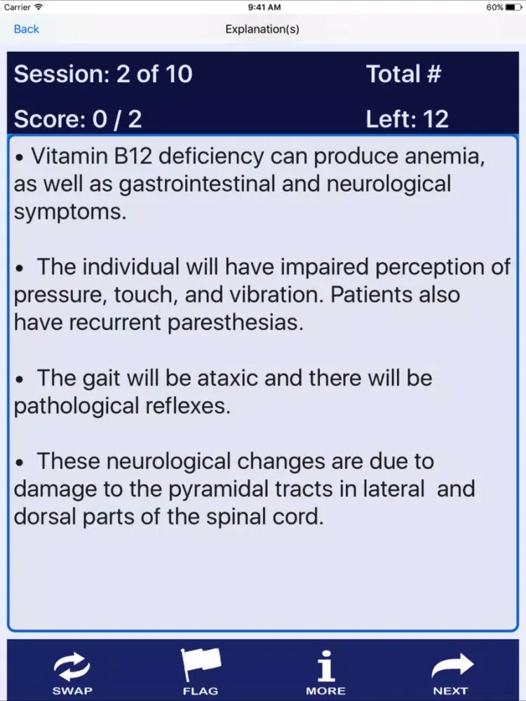 Registered Dietitian Certification Review iPad  スクリーンショット