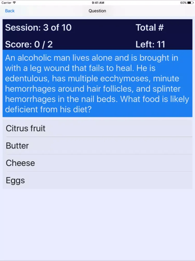 Registered Dietitian Certification Review iPad  スクリーンショット
