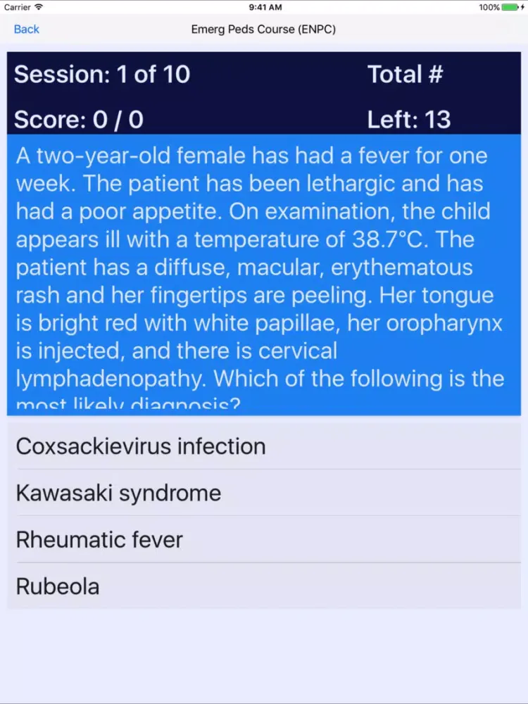 Emergency Nursing Certification Reviews iPad  سکرین شاٹس