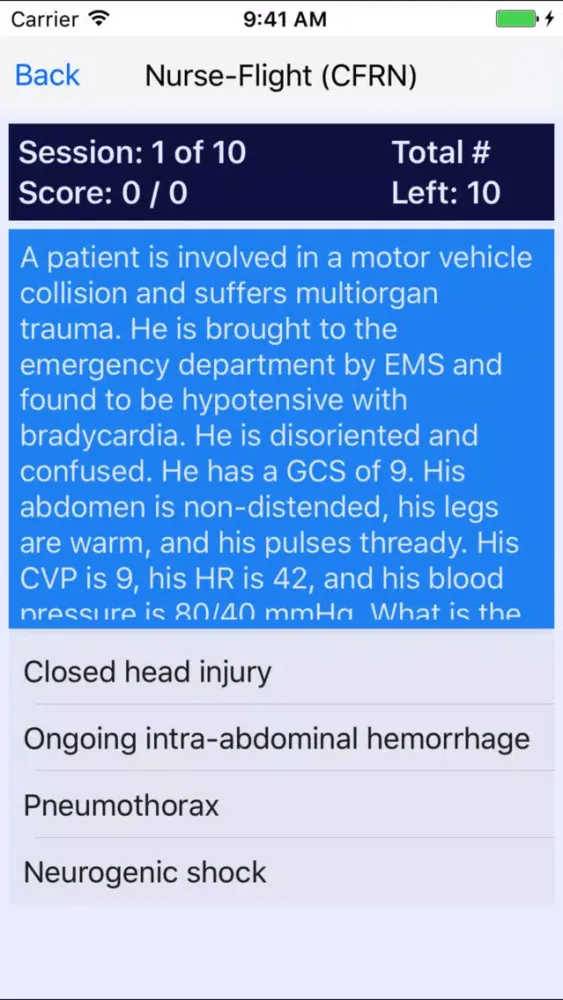 Emergency Nursing Certification Reviews سکرین شاٹس