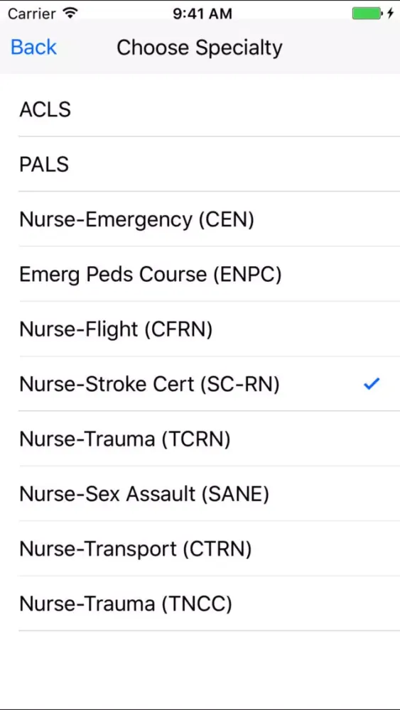 Emergency Nursing Certification Reviews سکرین شاٹس