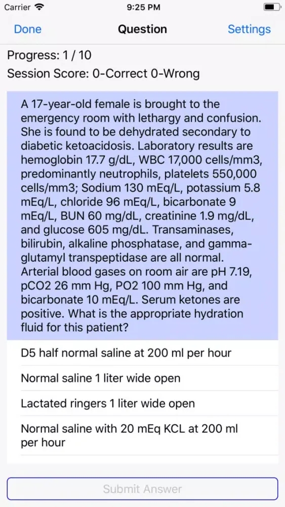 Zrzuty ekranu Internal Medicine Reviews