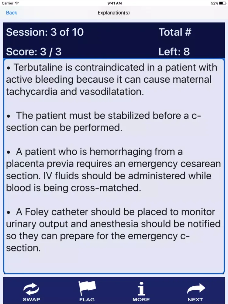 Maternal Newborn Nurse MNN Review iPad  Screenshots