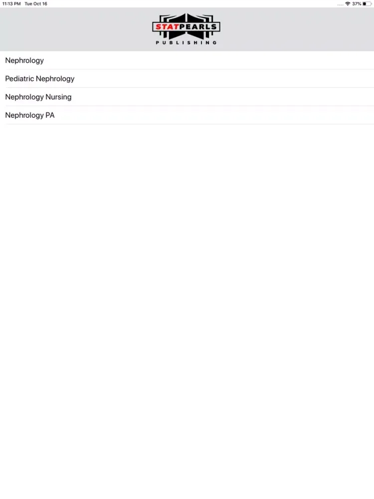 Screenshot di Nephrology Board Reviews iPad 