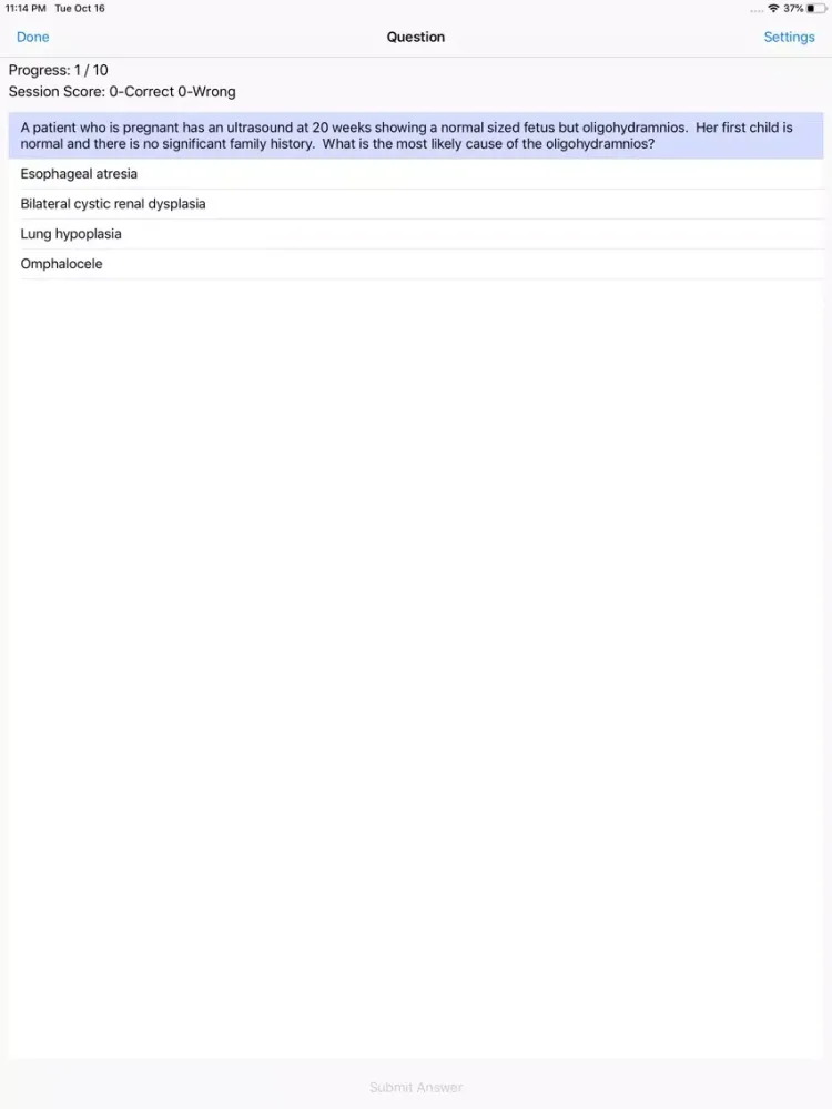 Screenshot di Nephrology Board Reviews iPad 
