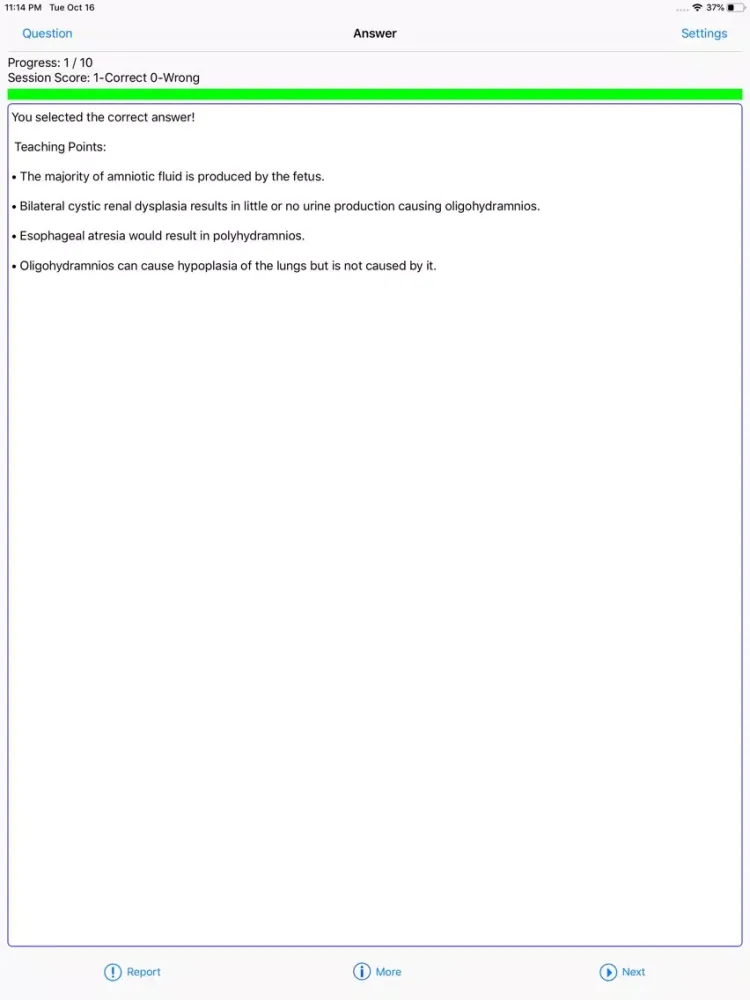 Screenshot di Nephrology Board Reviews iPad 