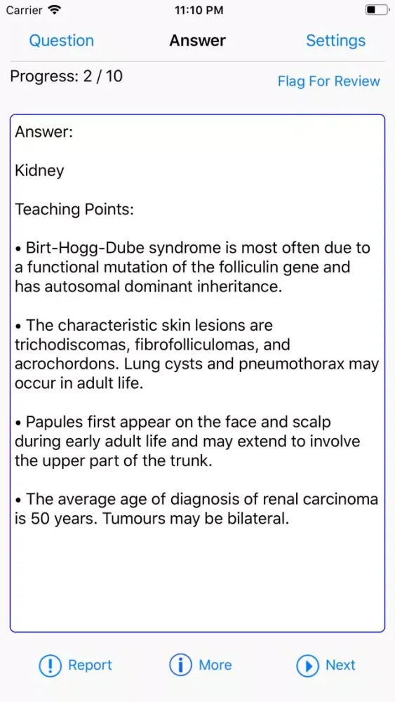Screenshot di Nephrology Board Reviews