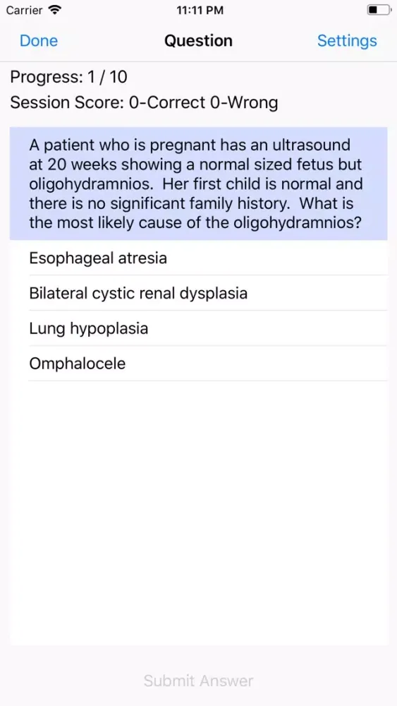 Screenshot di Nephrology Board Reviews