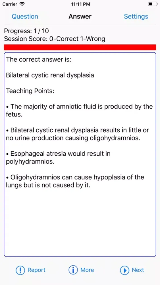 Screenshot di Nephrology Board Reviews
