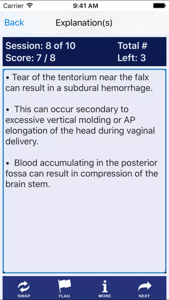 Captures d'écran de NP Neonatal Review