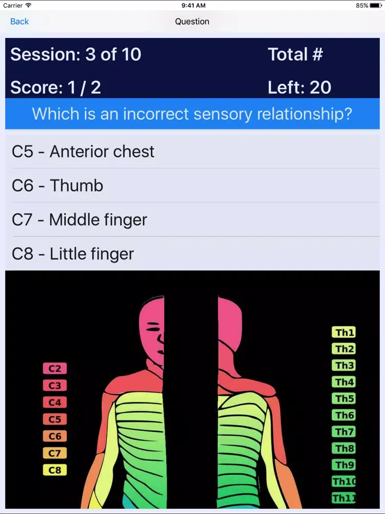 Capturas de pantalla de Orthopaedic Nurse ONC Review iPad 