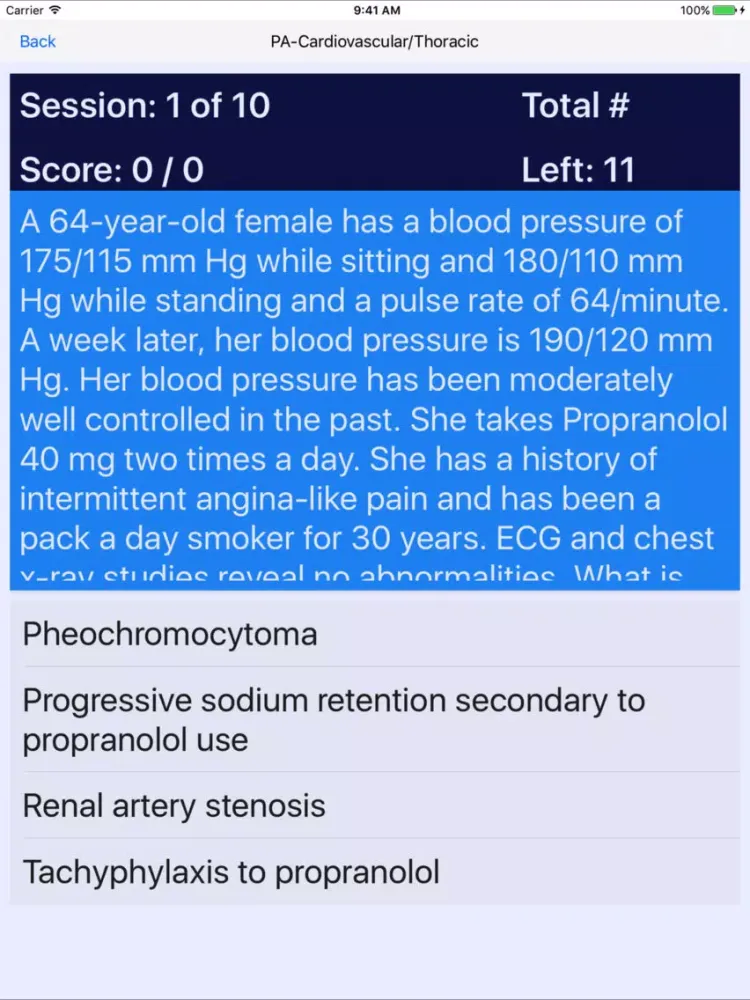 Capturas de pantalla de Physician Assistant Board Reviews iPad 