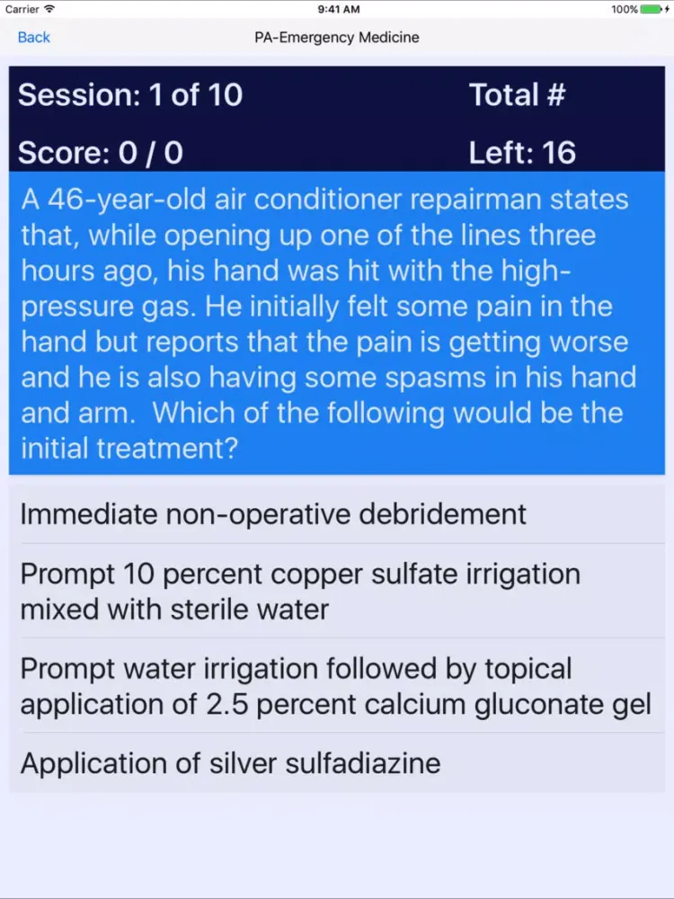 Capturas de pantalla de Physician Assistant Board Reviews iPad 