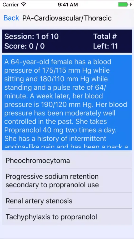 Capturas de pantalla de Physician Assistant Board Reviews