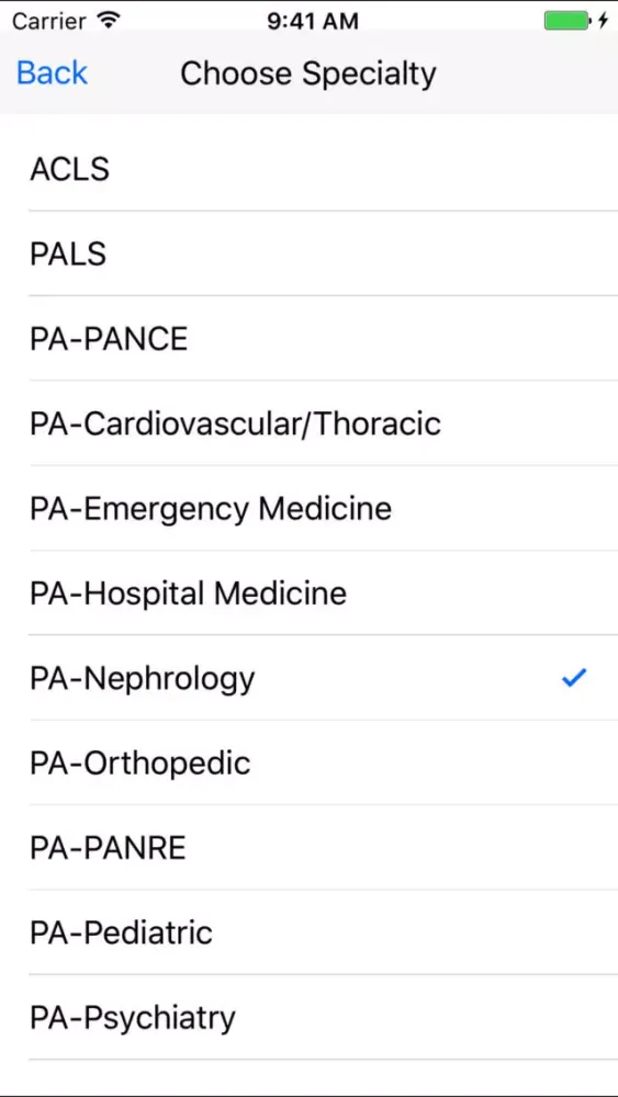 Capturas de pantalla de Physician Assistant Board Reviews