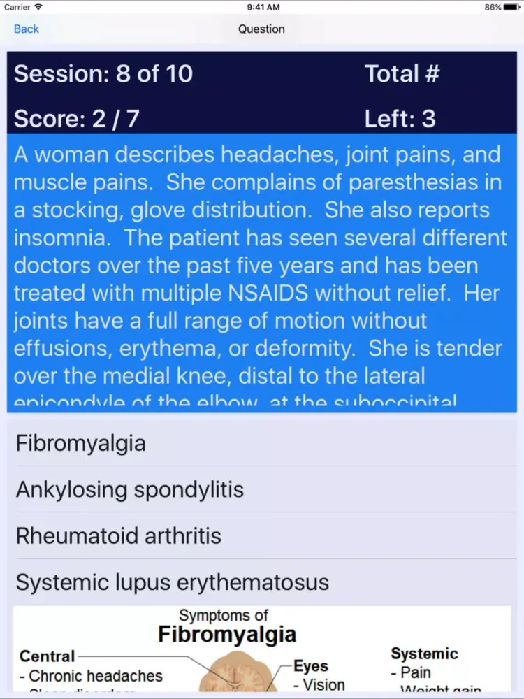 Captures d'écran de Pain Medicine Board Reviews iPad 