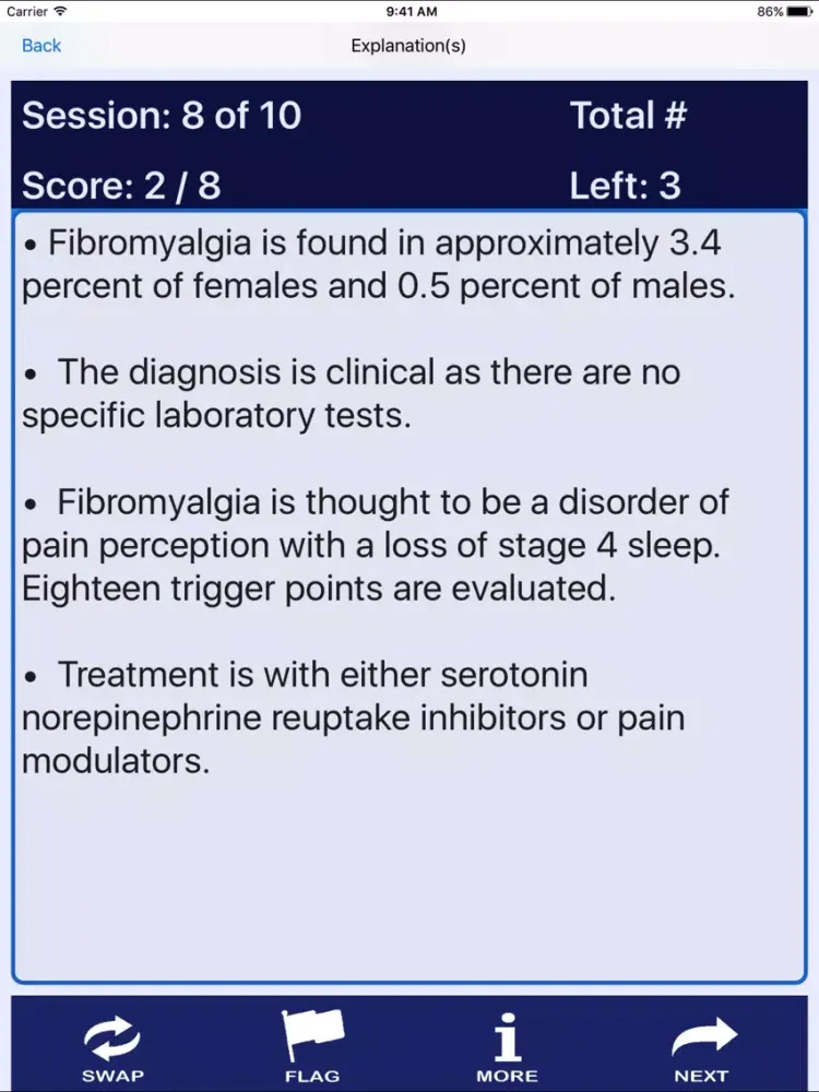 Captures d'écran de Pain Medicine Board Reviews iPad 